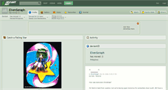 Desktop Screenshot of elvenseraph.deviantart.com