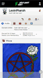 Mobile Screenshot of leoinpharoh.deviantart.com