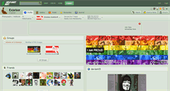 Desktop Screenshot of exzelsor.deviantart.com