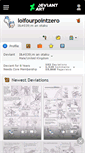 Mobile Screenshot of lolfourpointzero.deviantart.com
