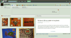 Desktop Screenshot of lunurlatch.deviantart.com