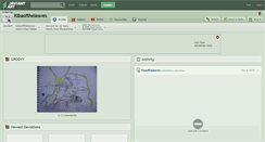 Desktop Screenshot of kibaoftheleaves.deviantart.com