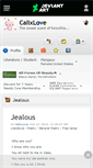 Mobile Screenshot of calixlove.deviantart.com