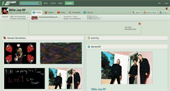 Desktop Screenshot of billie-joe-rp.deviantart.com