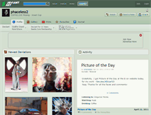 Tablet Screenshot of phaceless2.deviantart.com