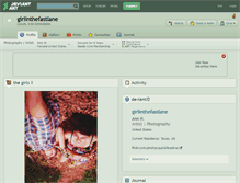 Tablet Screenshot of girlinthefastlane.deviantart.com