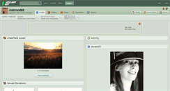 Desktop Screenshot of mstrmnd88.deviantart.com