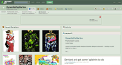 Desktop Screenshot of dynamitepopstarsex.deviantart.com