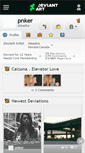 Mobile Screenshot of pnker.deviantart.com