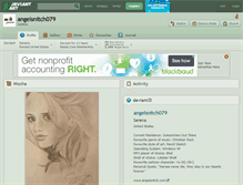 Tablet Screenshot of angelsnitch079.deviantart.com