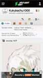 Mobile Screenshot of kukukachu1000.deviantart.com