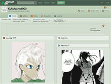 Tablet Screenshot of kukukachu1000.deviantart.com