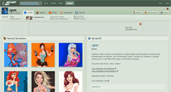 Desktop Screenshot of cgnet.deviantart.com