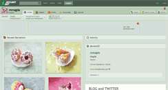 Desktop Screenshot of mmagda.deviantart.com