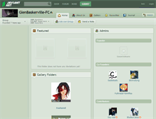 Tablet Screenshot of glenbaskerville-fc.deviantart.com