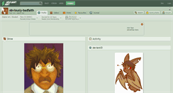 Desktop Screenshot of obviously-badfaith.deviantart.com