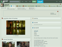 Tablet Screenshot of anna-li.deviantart.com