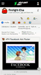 Mobile Screenshot of firelight-elsa.deviantart.com