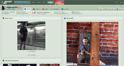Desktop Screenshot of highway99.deviantart.com