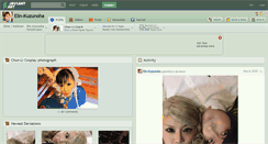 Desktop Screenshot of elin-kuzunoha.deviantart.com
