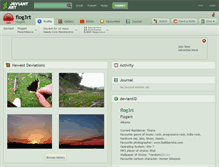 Tablet Screenshot of flog3rt.deviantart.com