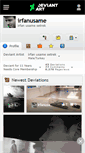 Mobile Screenshot of irfanusame.deviantart.com