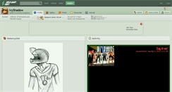Desktop Screenshot of ivyshadow.deviantart.com