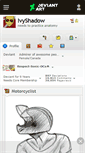 Mobile Screenshot of ivyshadow.deviantart.com