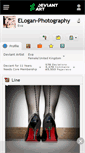 Mobile Screenshot of elogan-photography.deviantart.com