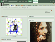 Tablet Screenshot of morpuan.deviantart.com