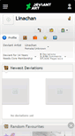 Mobile Screenshot of linachan.deviantart.com