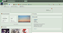 Desktop Screenshot of caduece.deviantart.com