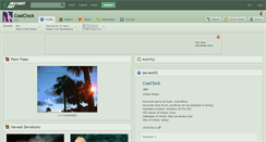 Desktop Screenshot of coalclock.deviantart.com