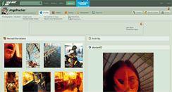Desktop Screenshot of angelhacker.deviantart.com