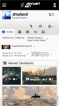 Mobile Screenshot of dmaland.deviantart.com
