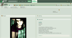 Desktop Screenshot of mothe.deviantart.com