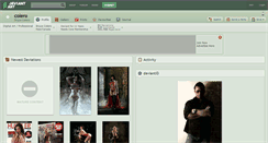 Desktop Screenshot of colero.deviantart.com