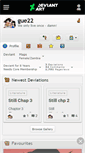 Mobile Screenshot of gue22.deviantart.com