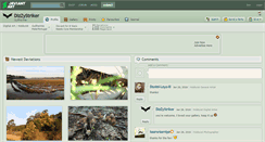 Desktop Screenshot of dizzystriker.deviantart.com