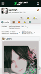 Mobile Screenshot of kemish.deviantart.com