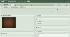 Desktop Screenshot of karevalo.deviantart.com