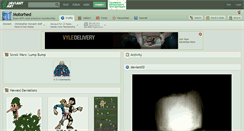 Desktop Screenshot of motorhed.deviantart.com