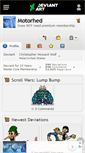 Mobile Screenshot of motorhed.deviantart.com
