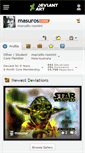 Mobile Screenshot of masuros.deviantart.com