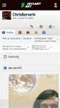 Mobile Screenshot of chrisberserk.deviantart.com