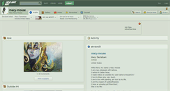 Desktop Screenshot of macy-mouse.deviantart.com