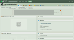 Desktop Screenshot of ejh-equestrian-photo.deviantart.com