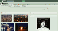 Desktop Screenshot of gokcentunc.deviantart.com
