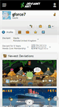 Mobile Screenshot of gforce7.deviantart.com