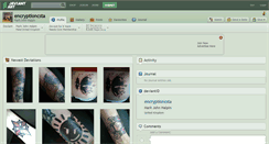 Desktop Screenshot of encryptioncsta.deviantart.com